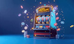 Casino and game lobby screen showing live dealer tables and slot categories